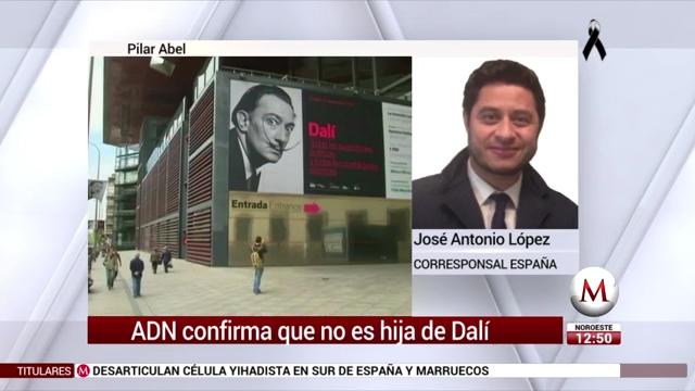 Ella no es la hija de Dalí, concluyen pruebas de ADN