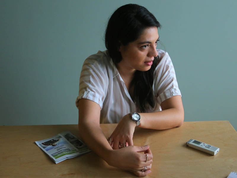 Ivette de los Santos López, coordinadora nacional de la Semana de Cine Mexicano en Tu Ciudad del IMCINE.