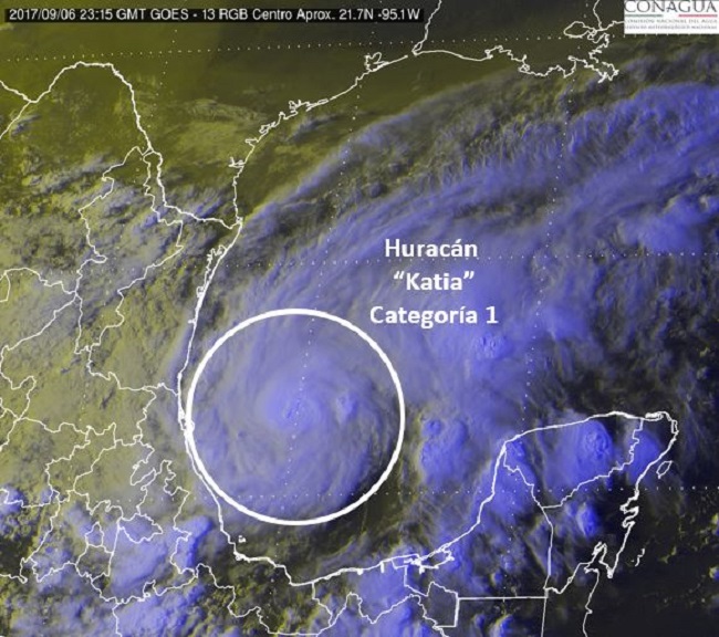 El Sistema Meteorológico Nacional está monitoreando constantemente el fenómeno natural.
