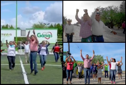 El alcalde mostró sus mejores pasos de baile en el video.