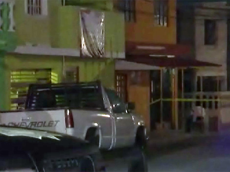 El ataque se registró sobre la calle José María Gutiérrez. 