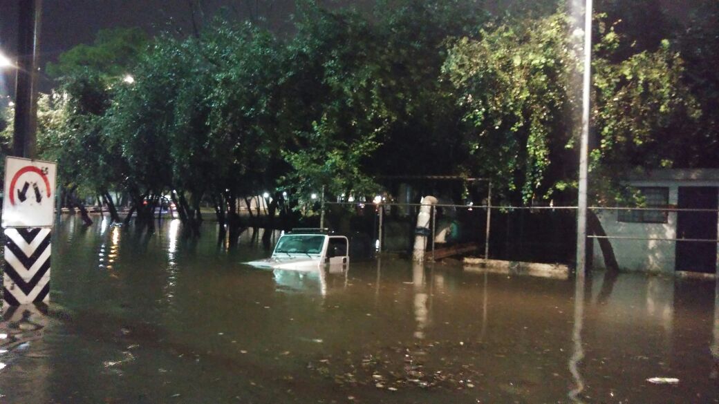 Calles de la colonia San Bartolo El Chico, en la delegación Tlalpan, fueron las más afectadas.