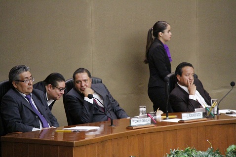 Representantes de partidos políticos ante el Consejo General del IEEM. 