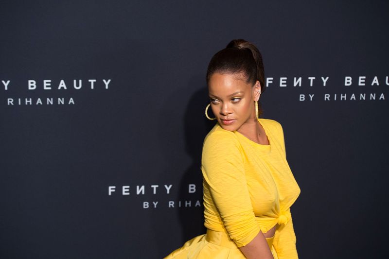 Rihanna se presentó en la Semana de la Moda de Nueva York. 