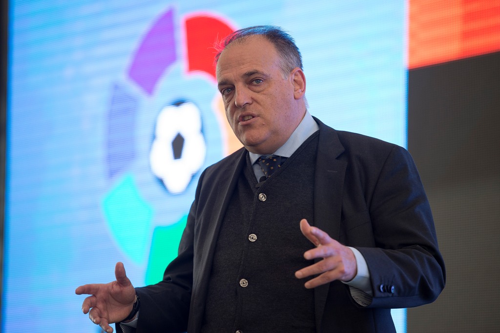 Tebas dijo que el Manchester City intentó pero no consiguió falsificar las cuentas