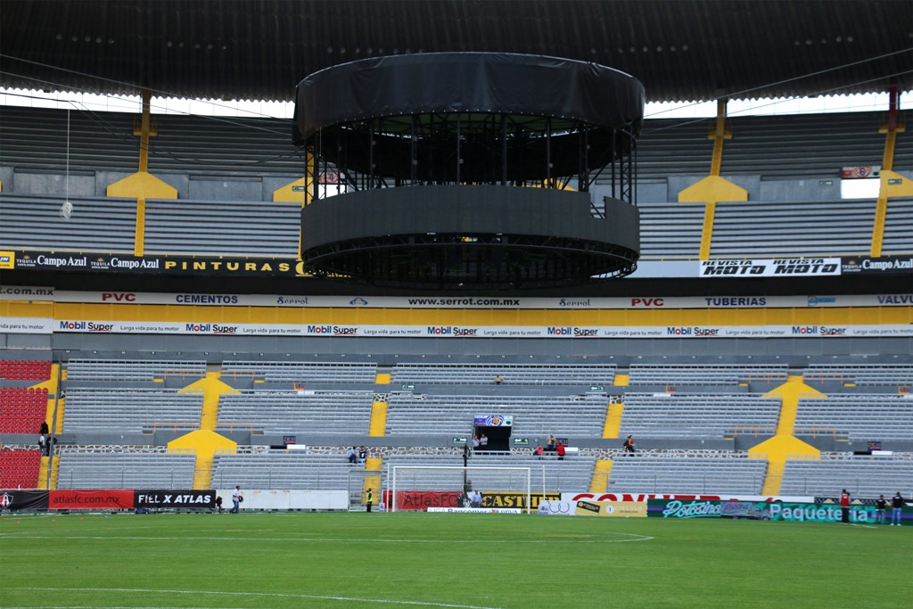 El Estadio Jalisco se quedó esperando por el Atlas vs. Tigres 