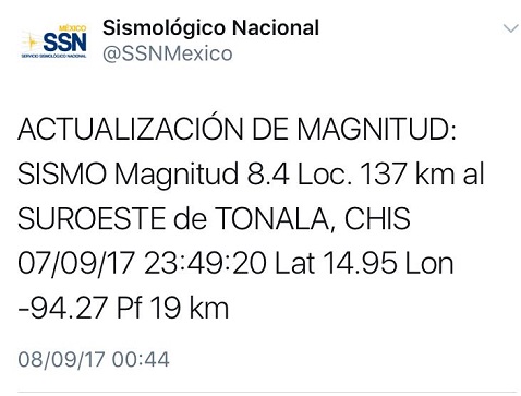 Las autoridades activaron  protocolos. 