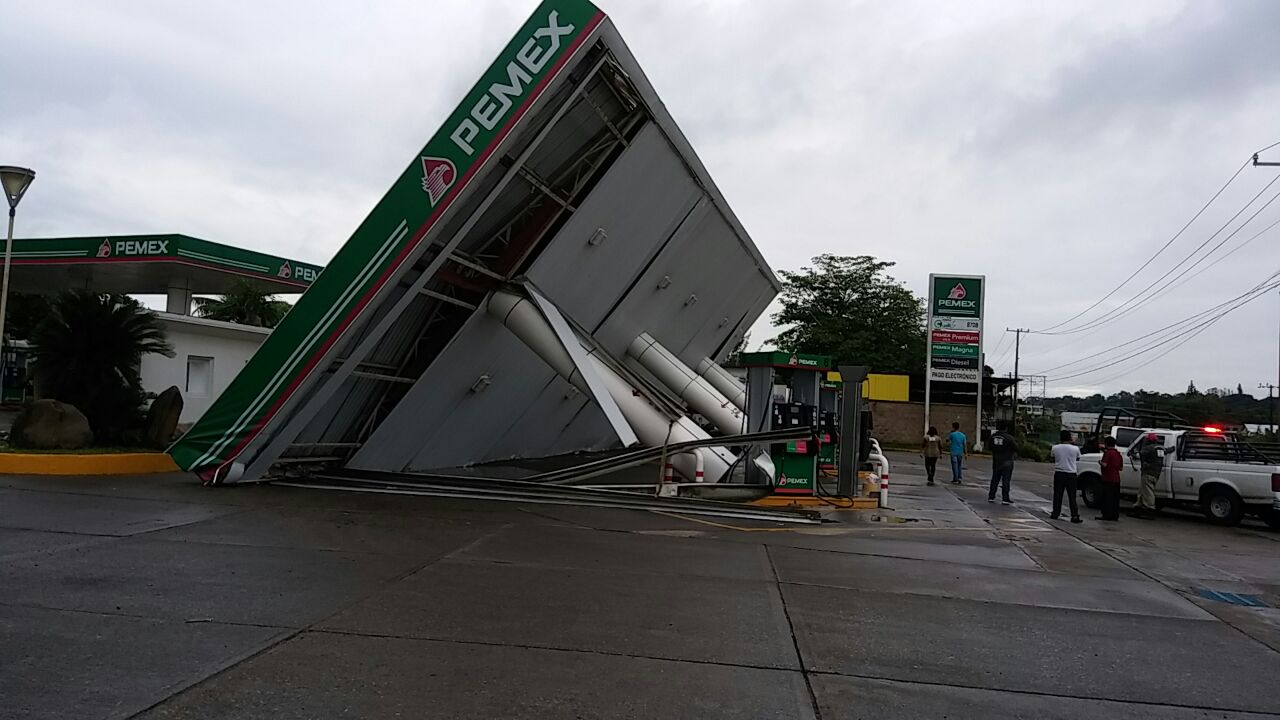'Katia' y los estragos en su paso por Veracruz 