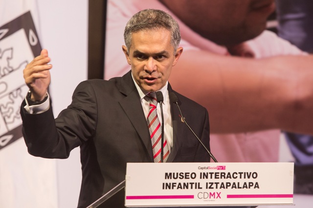 Miguel Ángel Mancera, jefe de Gobierno de la Ciudad México.