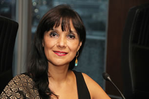 Adriana Labardini, comisionada del Ifetel.