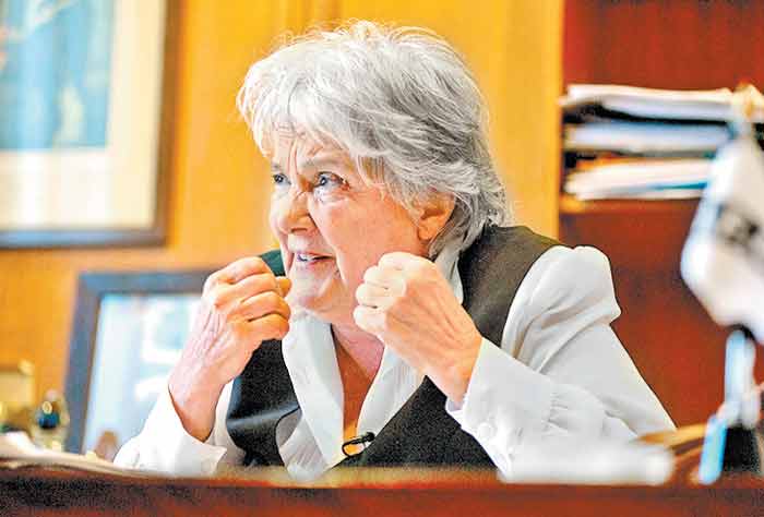 Lucía Topolansky fue primera dama bajo la presidencia de Mujica.