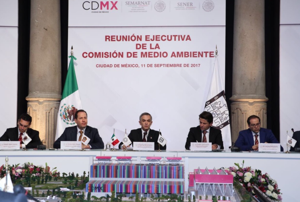 Mancera aseguró que la CONAGO apoya las acciones contra el cambio climático, sobre todo al evitar la emisión de contaminantes.