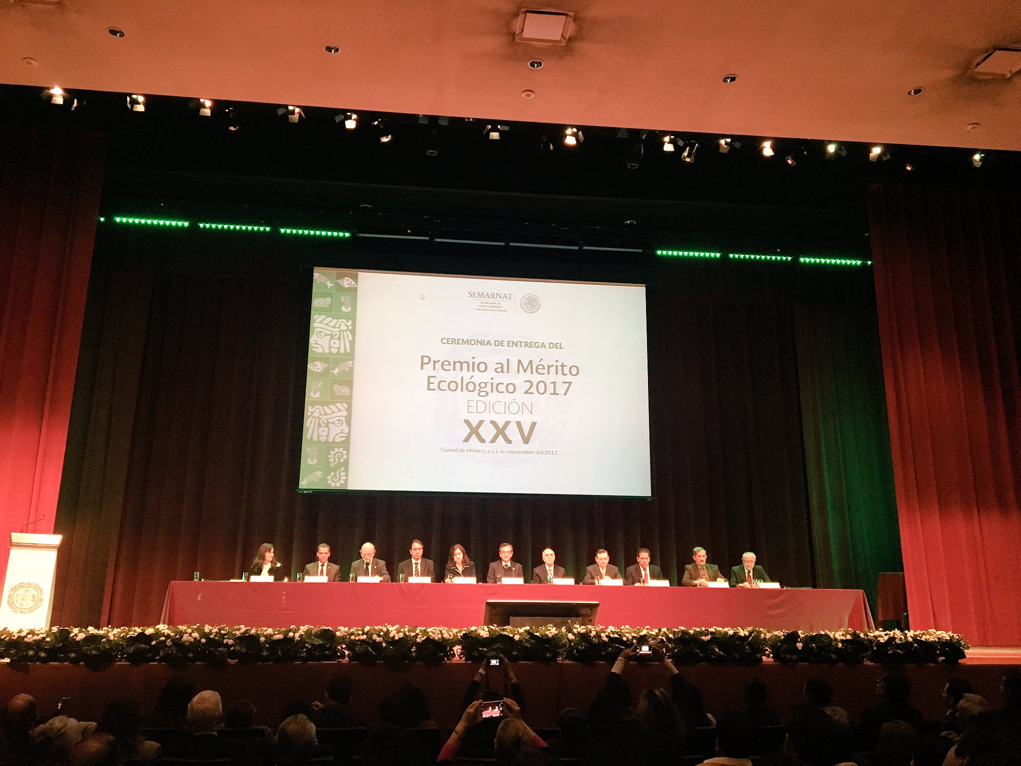 Premio al Mérito Ecológico 2017.