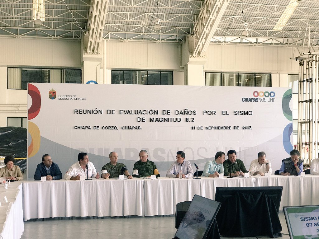 El Presidente reiteró cuáles son los tres objetivos del gobierno tras el sismo en el que Oaxaca y Chiapas resultaron los estados más afectados.