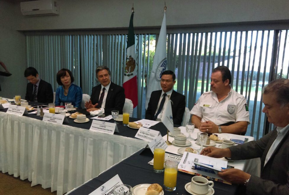En rueda de prensa Miguel Ángel Landeros destacó que en los próximos años el intercambio comercial con esta región podría incrementarse.