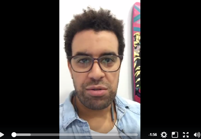 El actor compartió un video en Instagram y Facebook para alertar a los usuarios de Uber y Cabify.