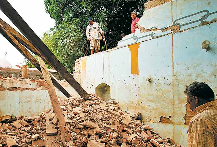 El número de damnficados alcanza los 10 mil habitantes. 