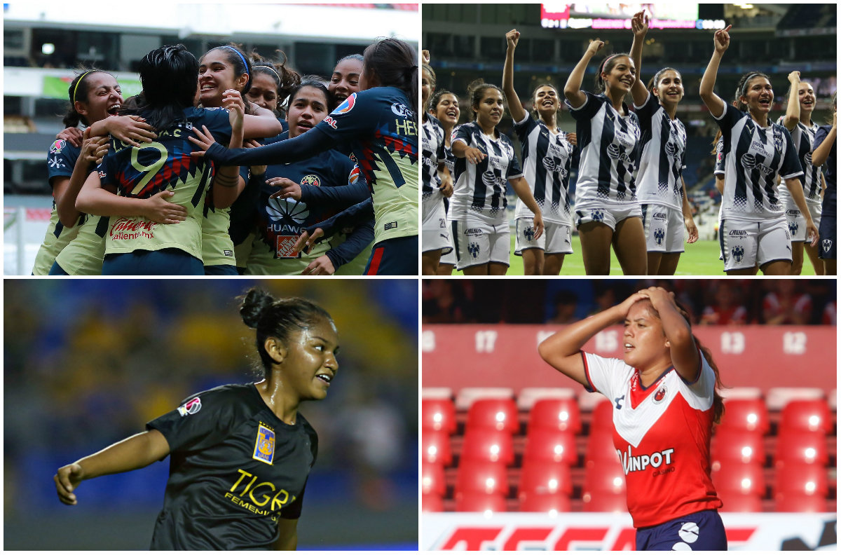 Resumen de la primera vuelta de la Liga Femenil MX