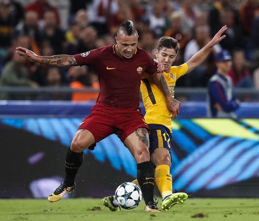 Roma empata 0-0 ante Atlético de Madrid