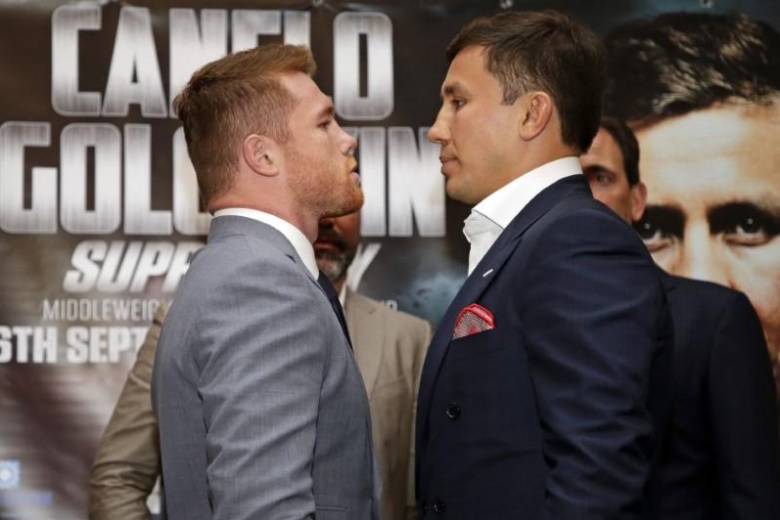 Saúl 'Canelo' Álvarez y Gennady Golovkin