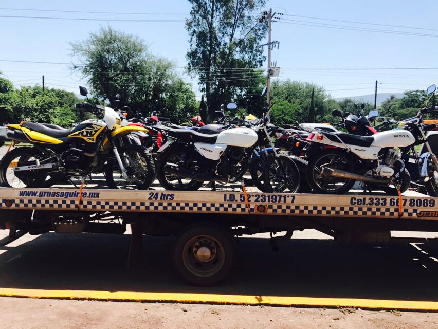 se recuperaron 31 motos de diferentes marcas y cilindrajes