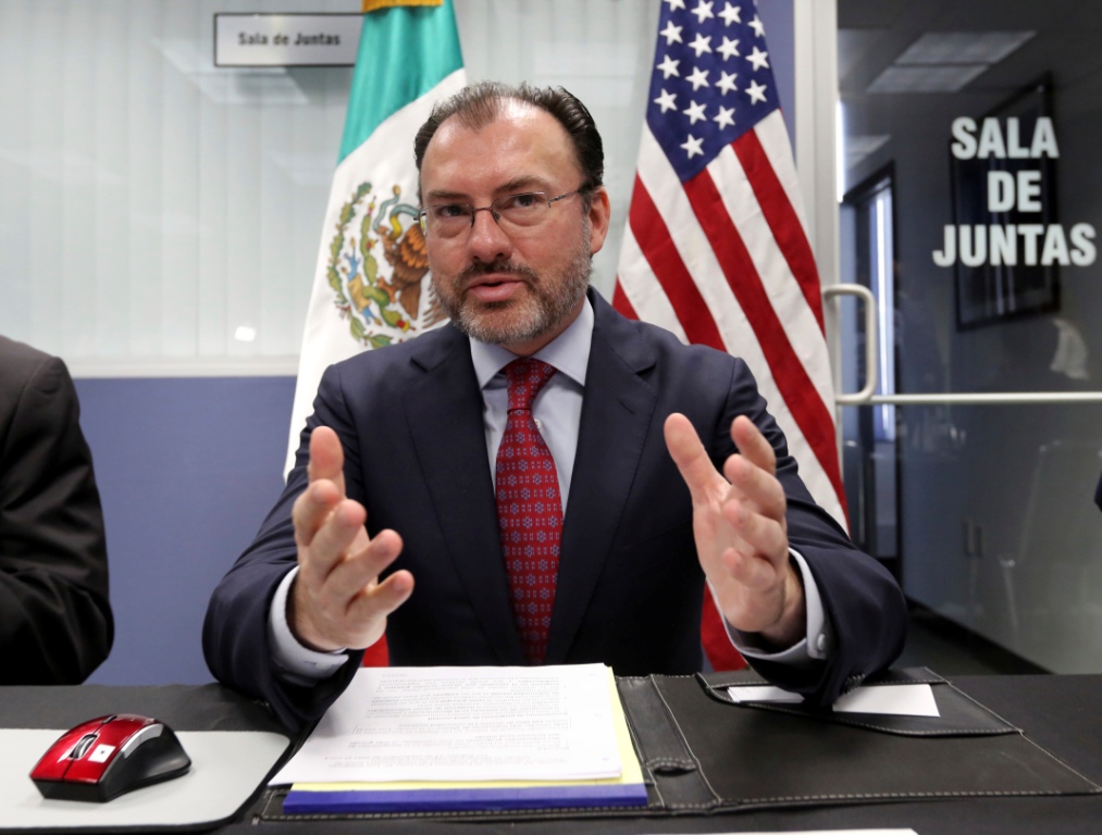 Videgaray Consideró que sería una pérdida para EU "de pronto enviar al extranjero esta cantidad de talento, de energía, de creatividad, de capital hum
