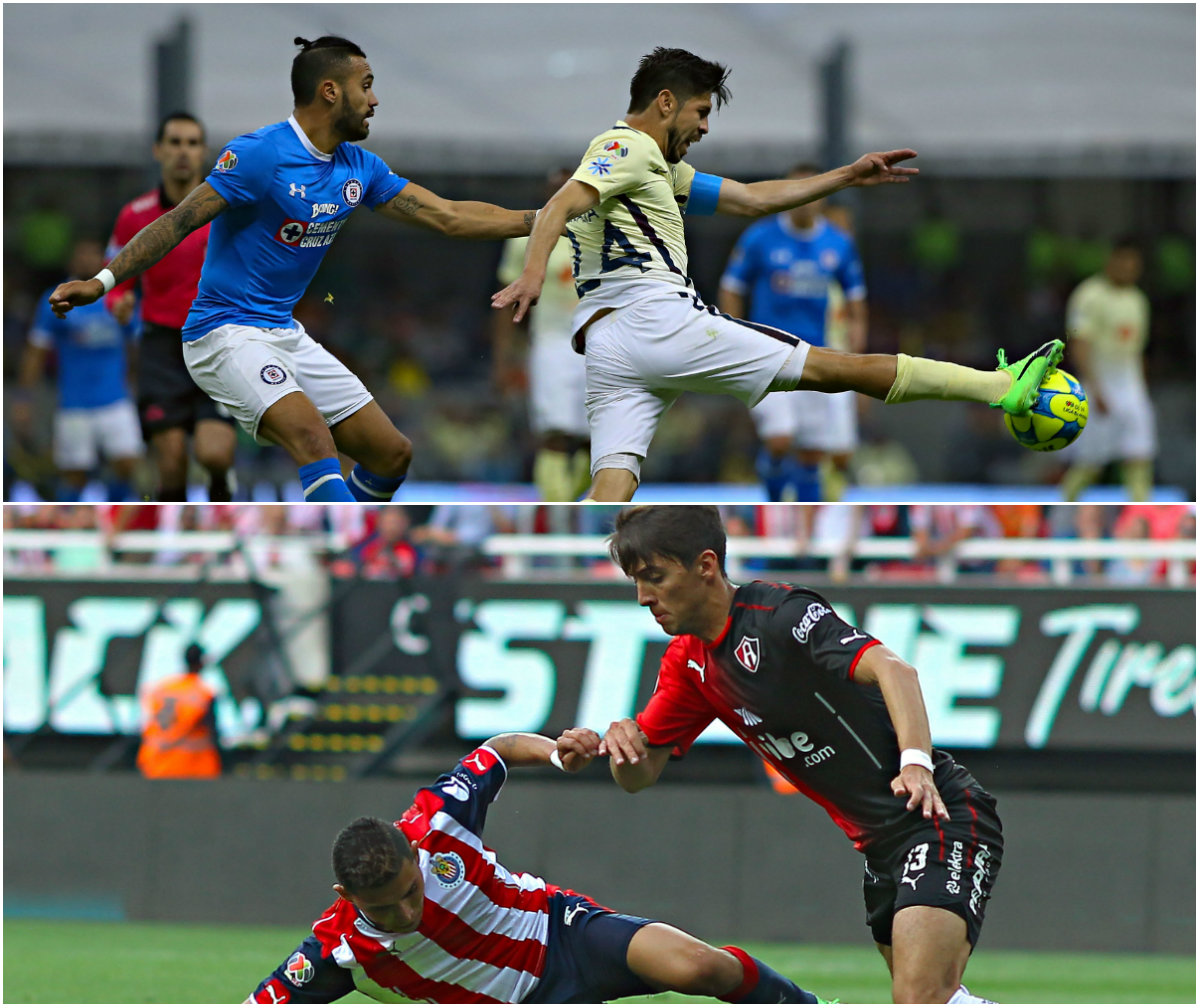 América vs Cruz Azul y Chivas vs Atlas, los duelos más atractivos de los Octavos de Final de la Copa MX