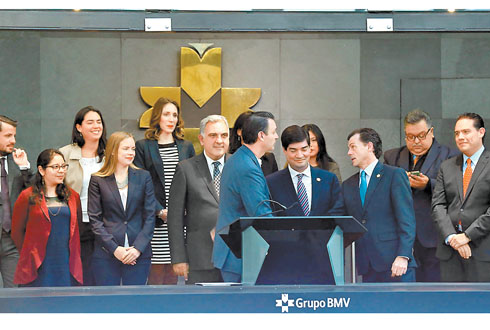 Acuerdo con la Bolsa Mexicana de Valores y el gobierno de Nuevo León. 