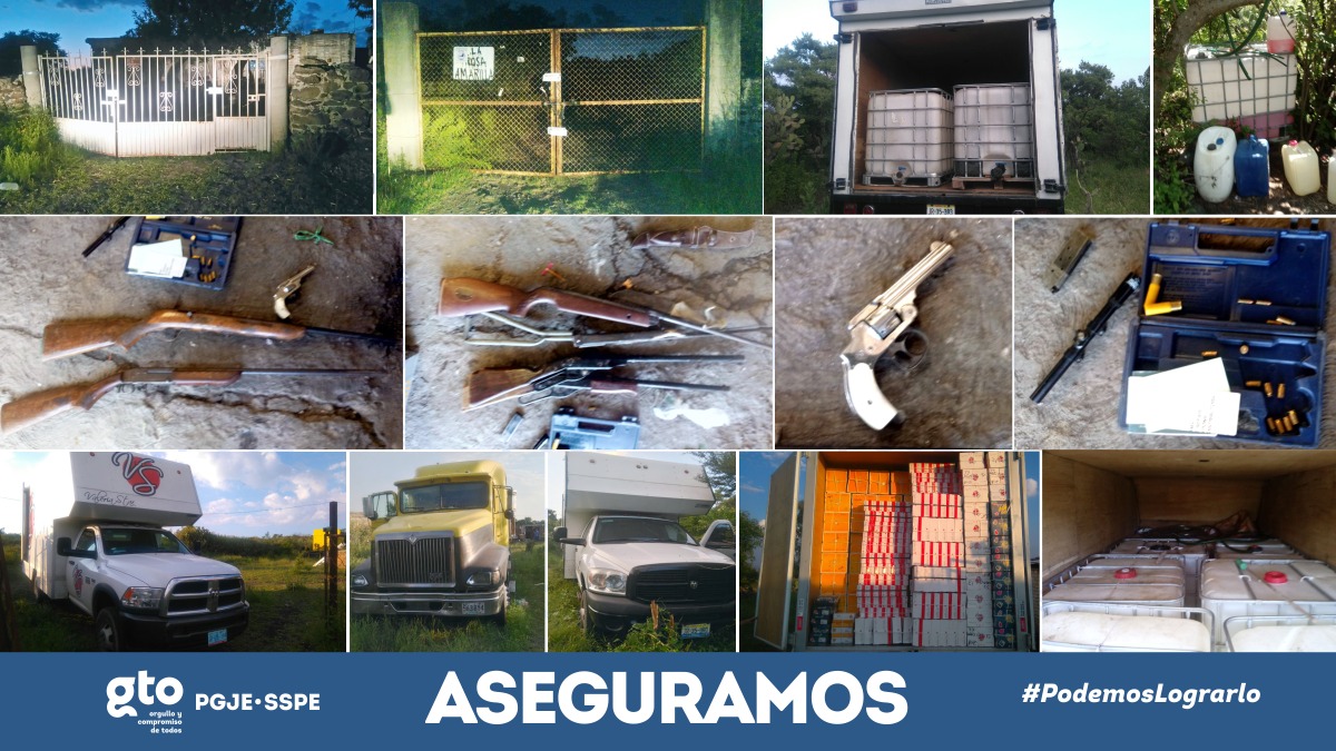 En diferentes municipios de Guanajuato como León, Salamanca y Juventino Rosas.