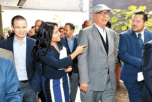 Ricardo Anaya, Alejandra Barrales, Dante Delgado y Fernando Herrera. 