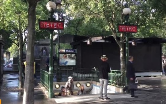 El agresor se abalanzó sobre el soldado en la céntrica estación de metro de Chatelet a alrededor de las 6:30 horas.