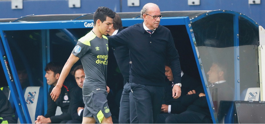 Expulsan al 'Chucky' Lozano con el PSV