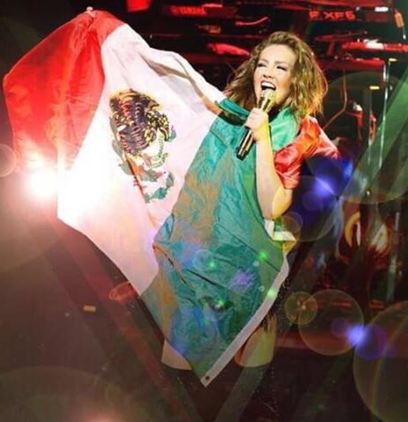 Thalía. 