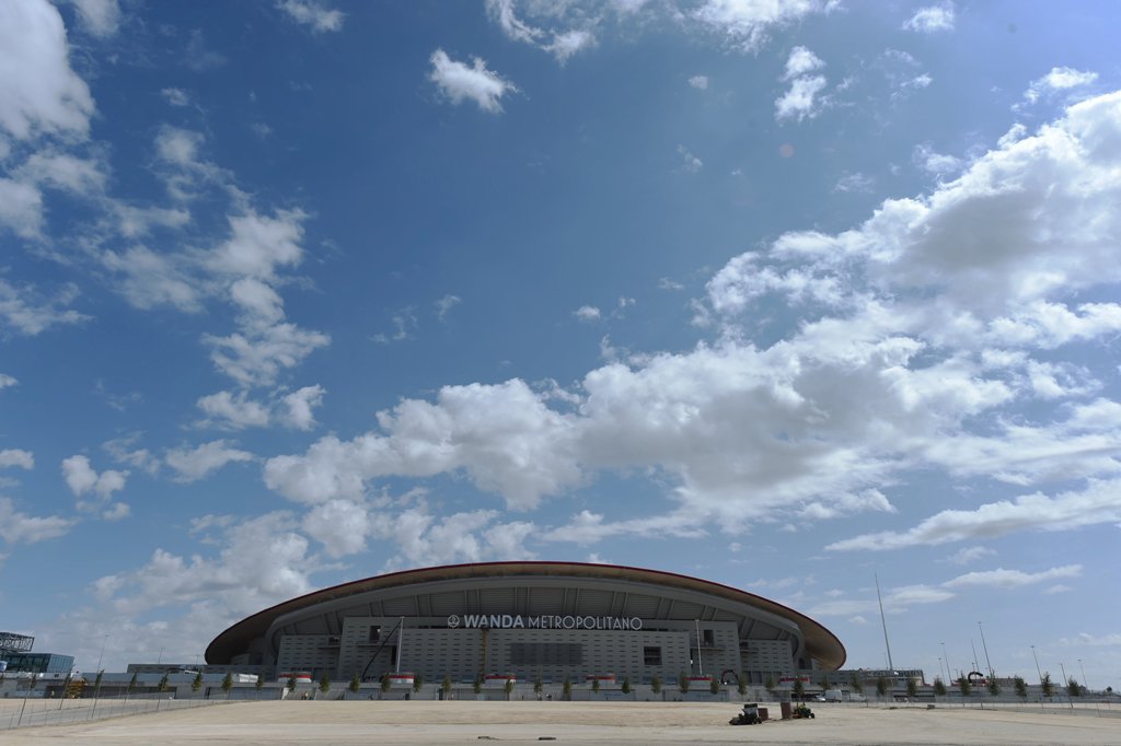 Vista panorámica del Wanda Metropolitano