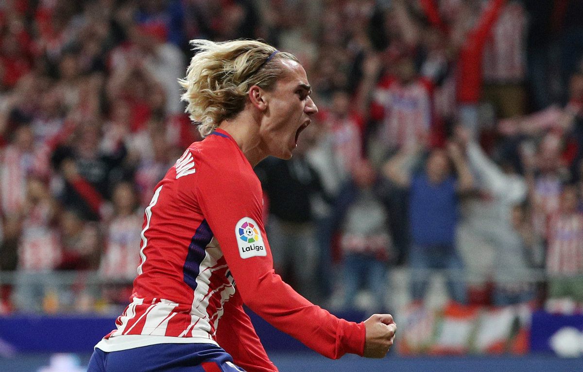 Antoine Griezmann dio la victoria al Atlético de Madrid