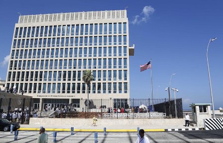 La embajada de EU en La Habana fue reabierta en agosto de 2015