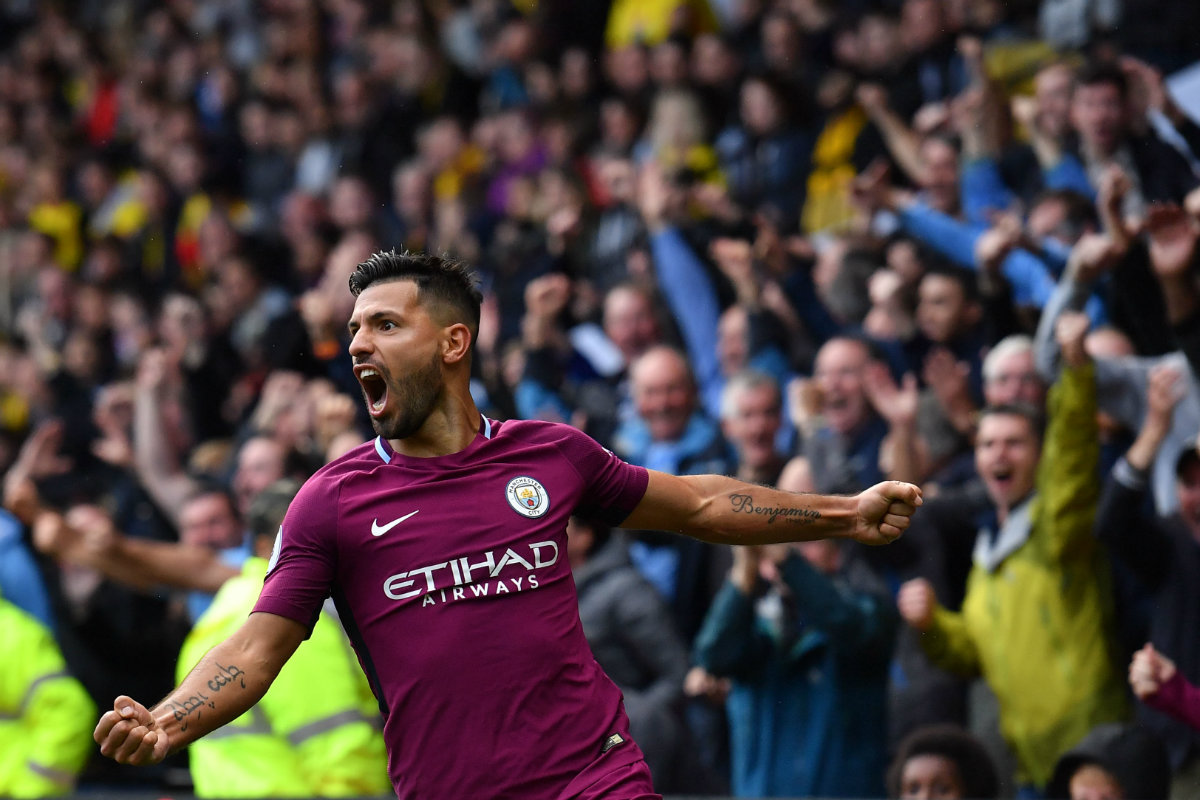 Sergio Agüero fue el hombre del partido para los Citizens