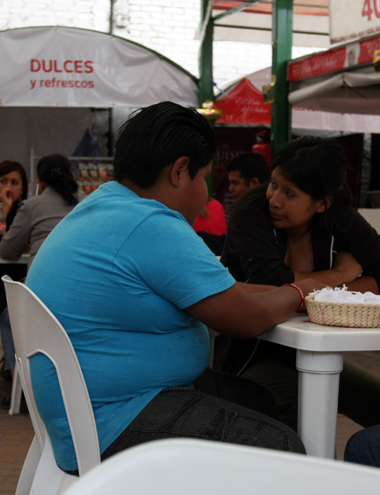 Uno de cada cuatro niños tiene sobrepeso.