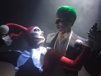 David Ayer revela imagen The Joker y Harley Quinn.