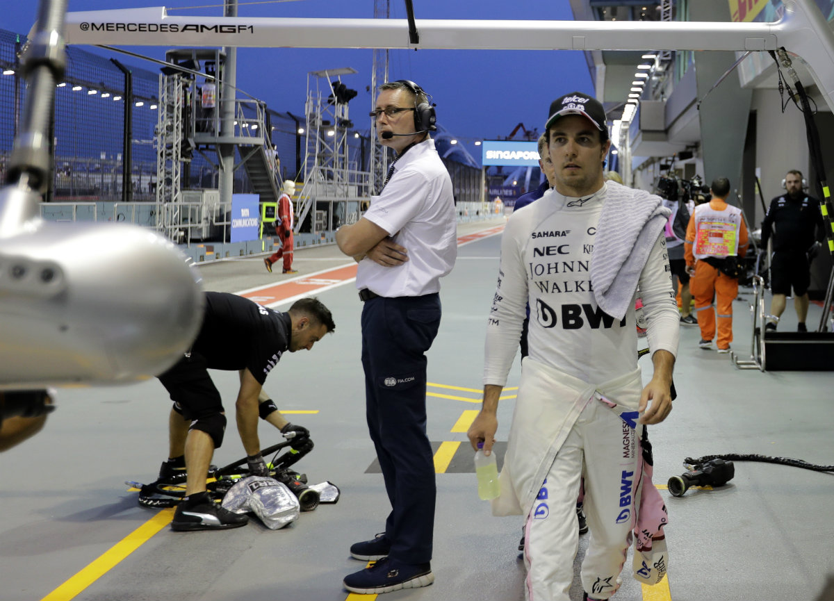 Sergio Pérez, piloto de F1 