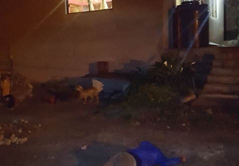 Escena del crimen. 
