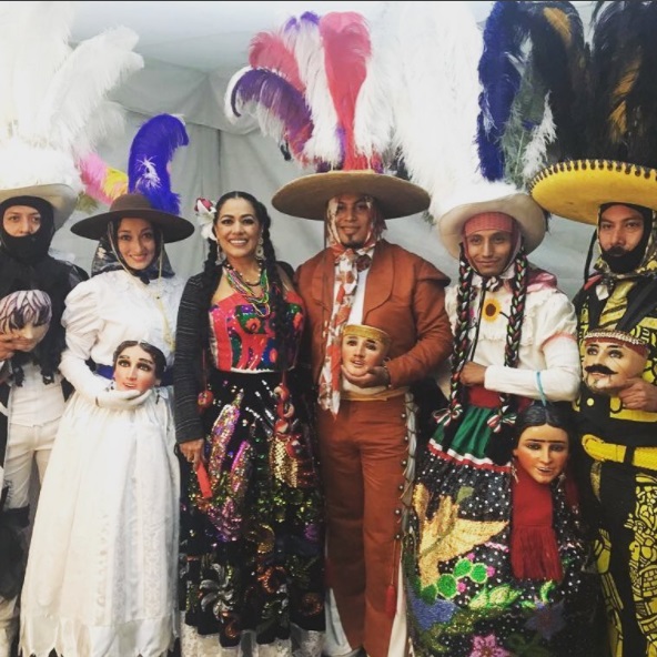 Lila Downs encabezó el evento 'Oaxaca Corazón'.