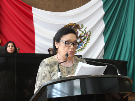 Diputada priista, Isela Torres Hernández.