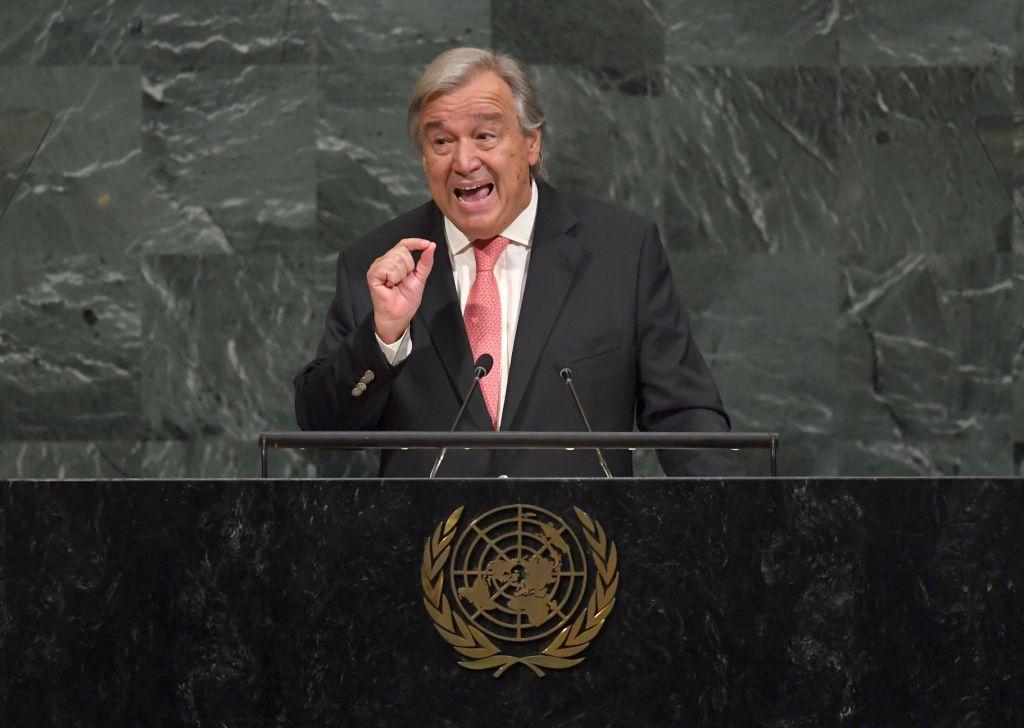 El secretario general de la ONU, Antonio Guterres.