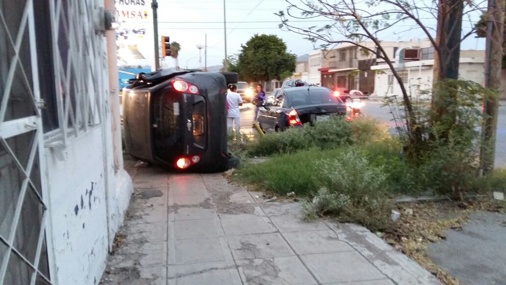 Ocurrió en avenida Victoria y calle 21 de Torreón.