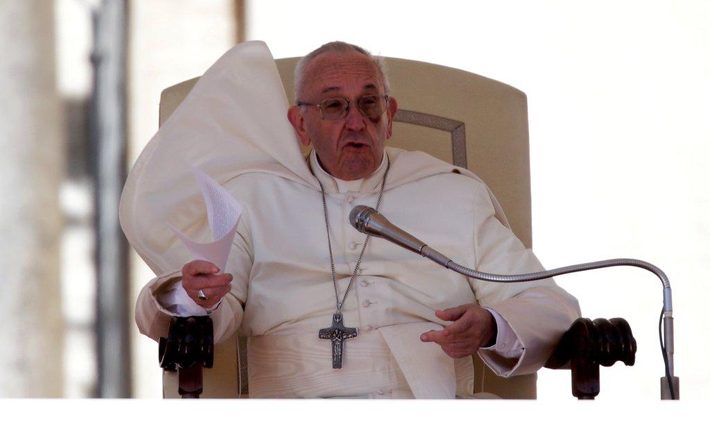 El papa Francisco. 