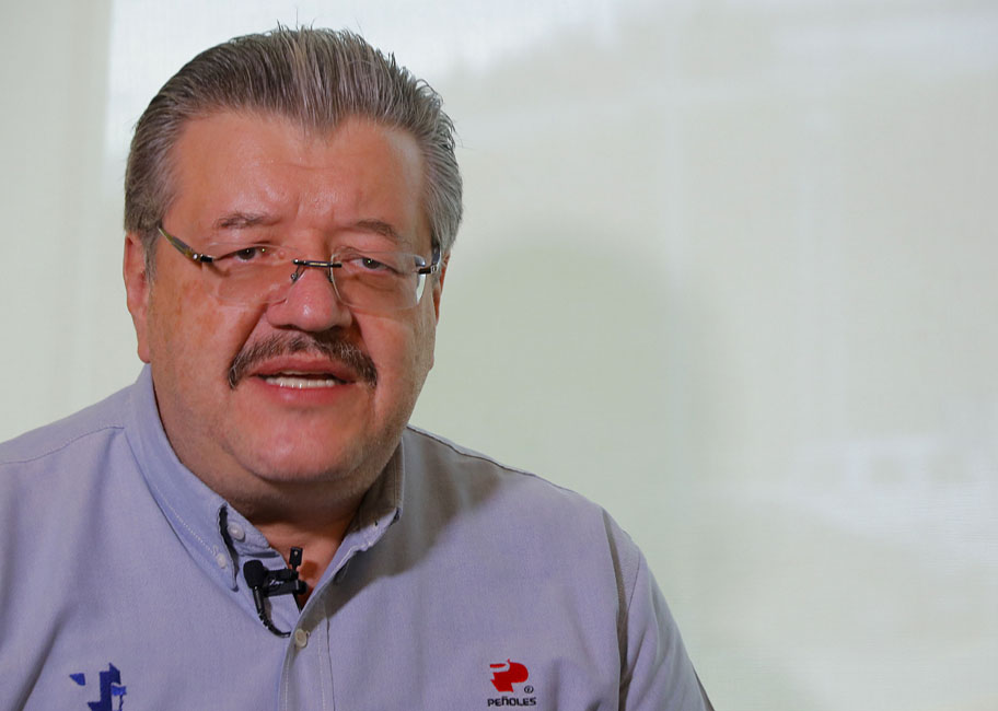 Fernando Alanís Ortega, director general de Industrias Peñoles.