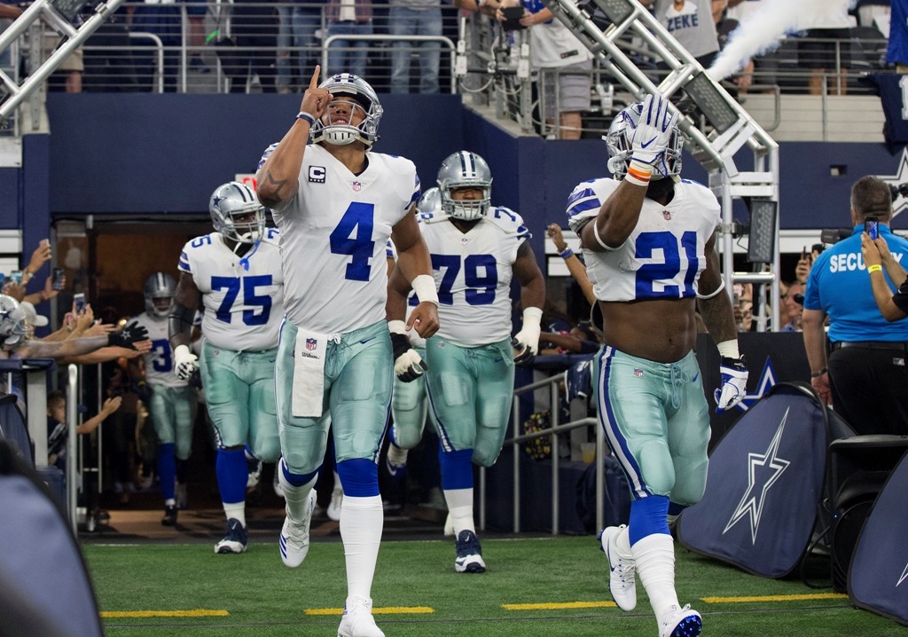 Jugadores de los Vaqueros de Dallas 
