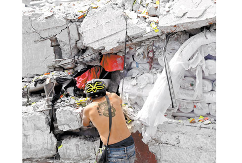 Los terremotos son parte esencial  de la memoria urbana. 