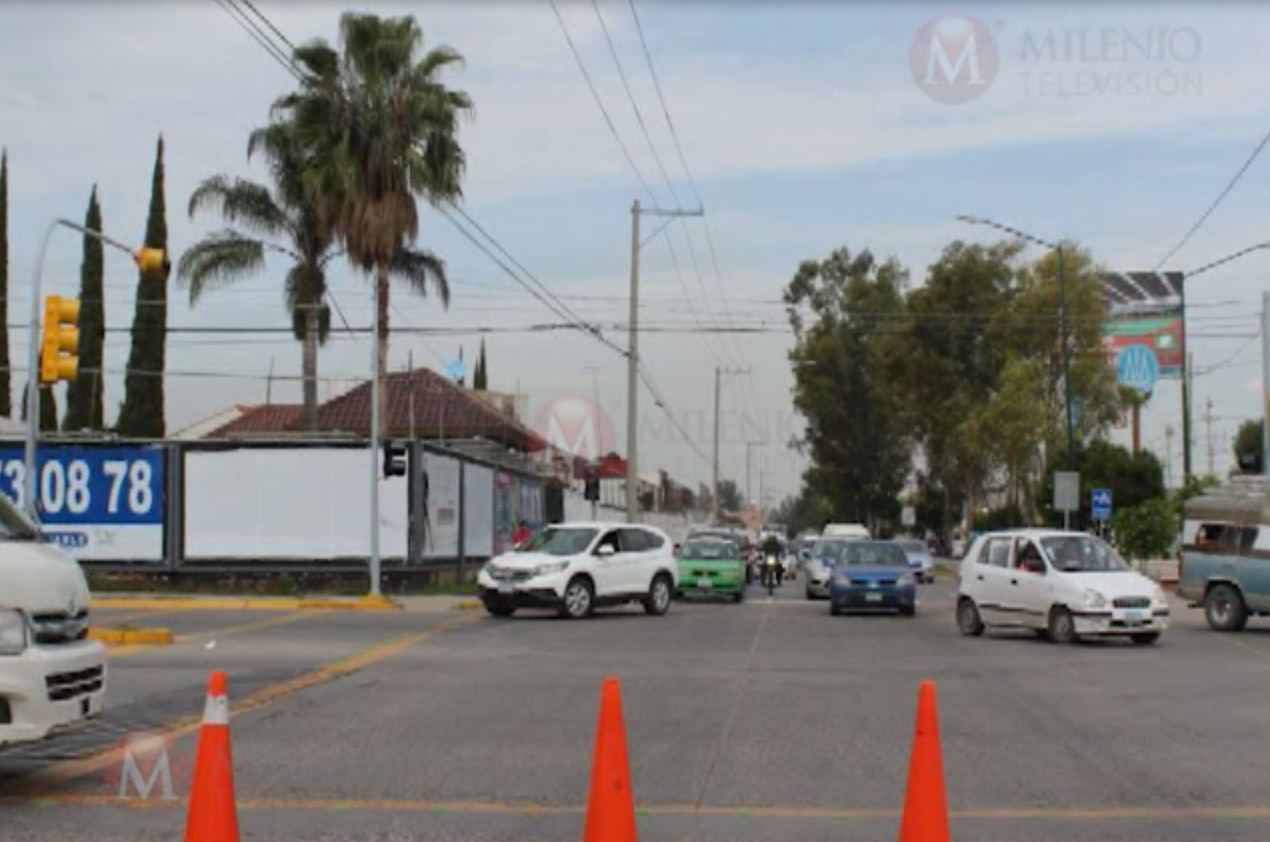 Se registró un caos vial a consecuencia del cierre de vialidades por la explosión.